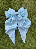 Blue Cotton Candy Bow